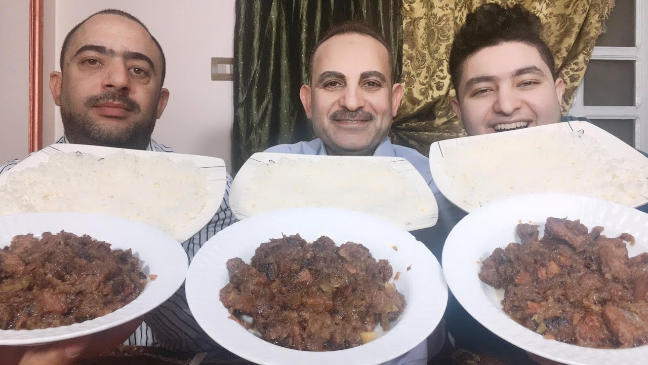 بابا عمل مقلب فى فارس وخالو | تحدى أكل ثلاثى كباب الحلة والارز الابيض + العقاب ...!