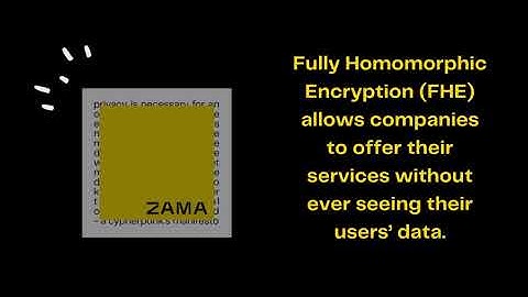 Fully Homomorphic Encryption
