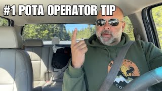 #1 Most Important POTA Operator Tip