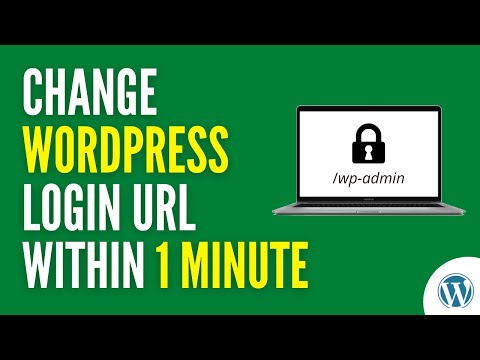 Change WordPress Login URL within 1 Minute | Hide WP-Admin