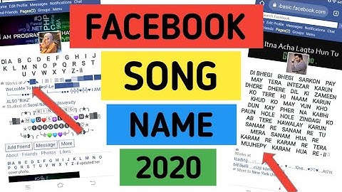 •|| How to Make Song Name Facebook Account 2020 || Upate New trick 2020 by Technical-zubair ||•