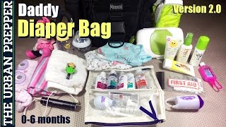 Daddy Diaper Bag (v2.0): 06 months by TheUrbanPrepper