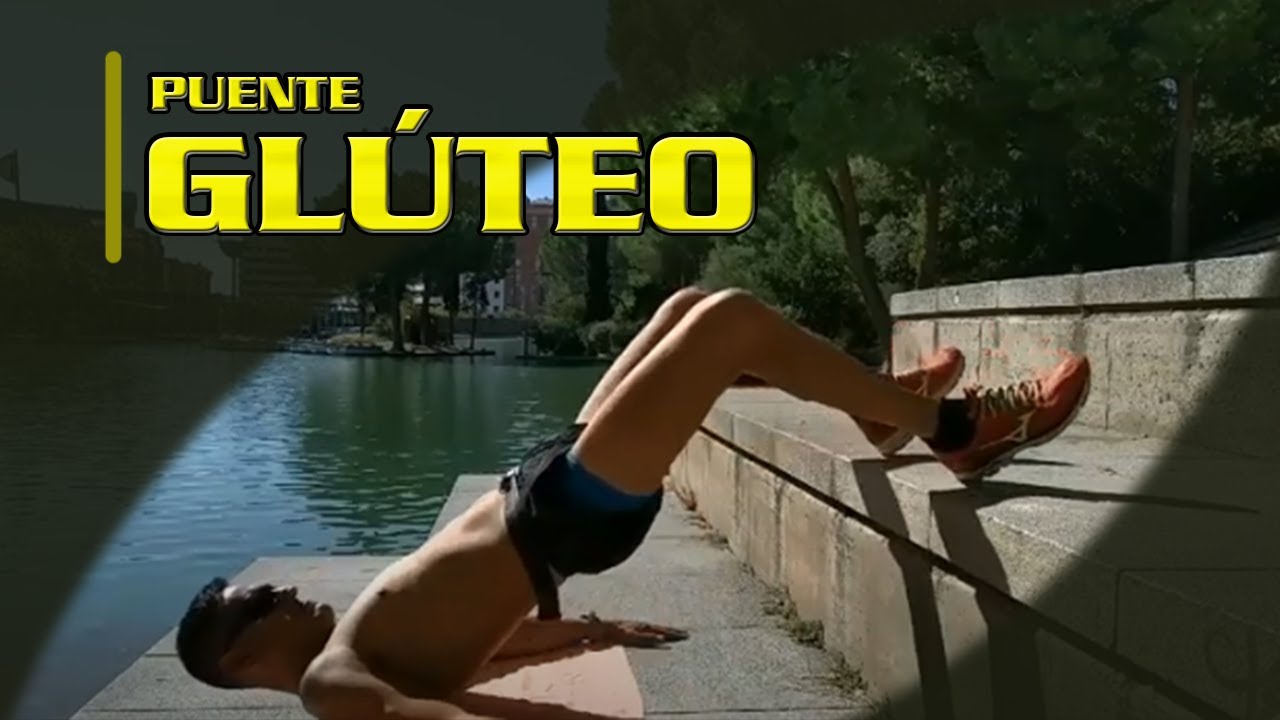 Pies elevado puente de glúteos - Isométric Bride dores musculares