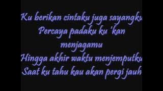 percaya padaku [lirik]