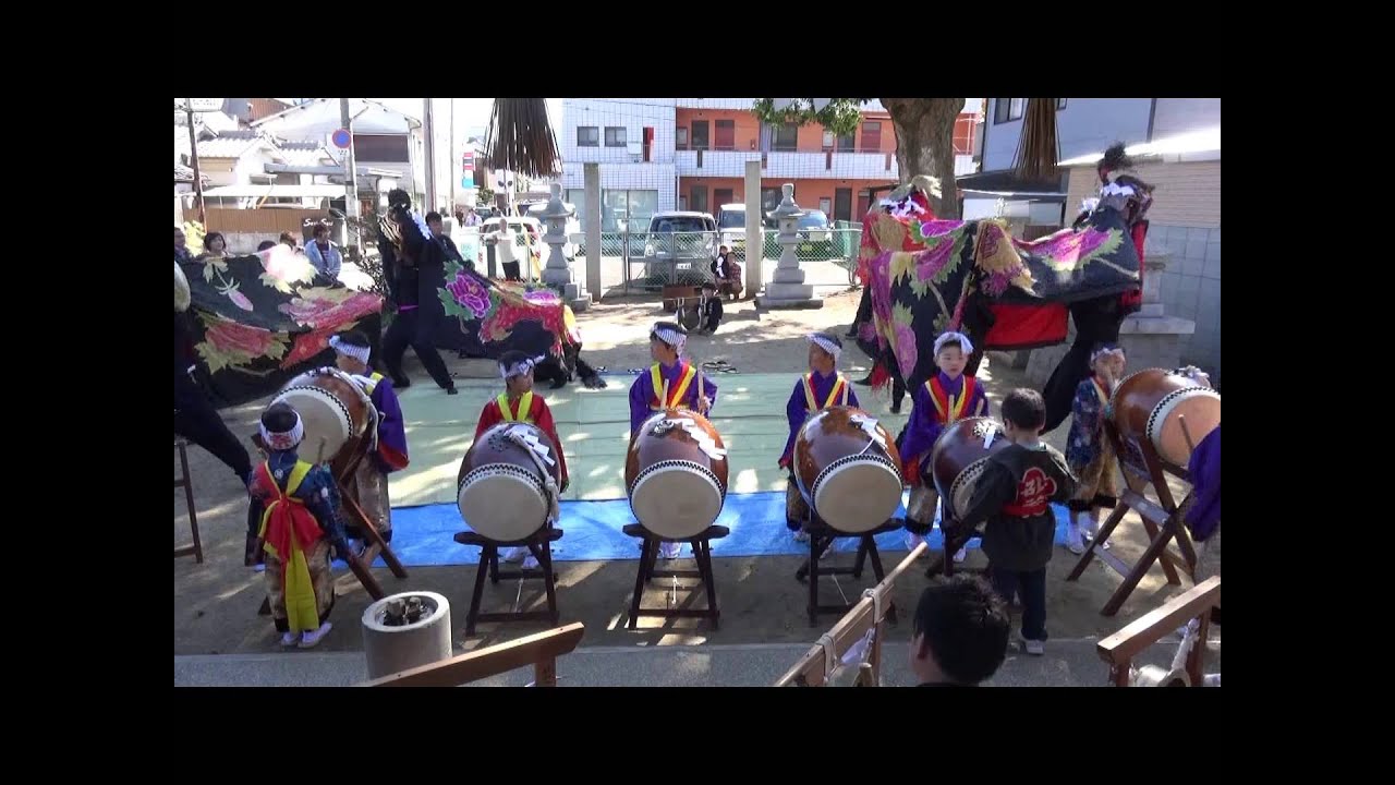 砂古獅子組獅子舞