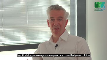 Do normal bloods but positive antibodies mean a future thyroid problem? by Prof Simon Pearce