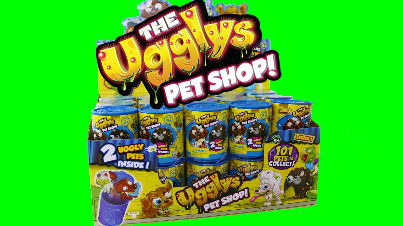 The Ugglys Pet Shop Blind Can Opening