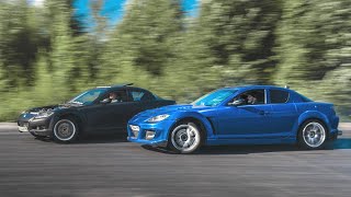 Mazda RX-8 на 2JZ - Кто лучше дрифтит: Булкин или Стилов?! Первый выезд на дрифт-полигоне!