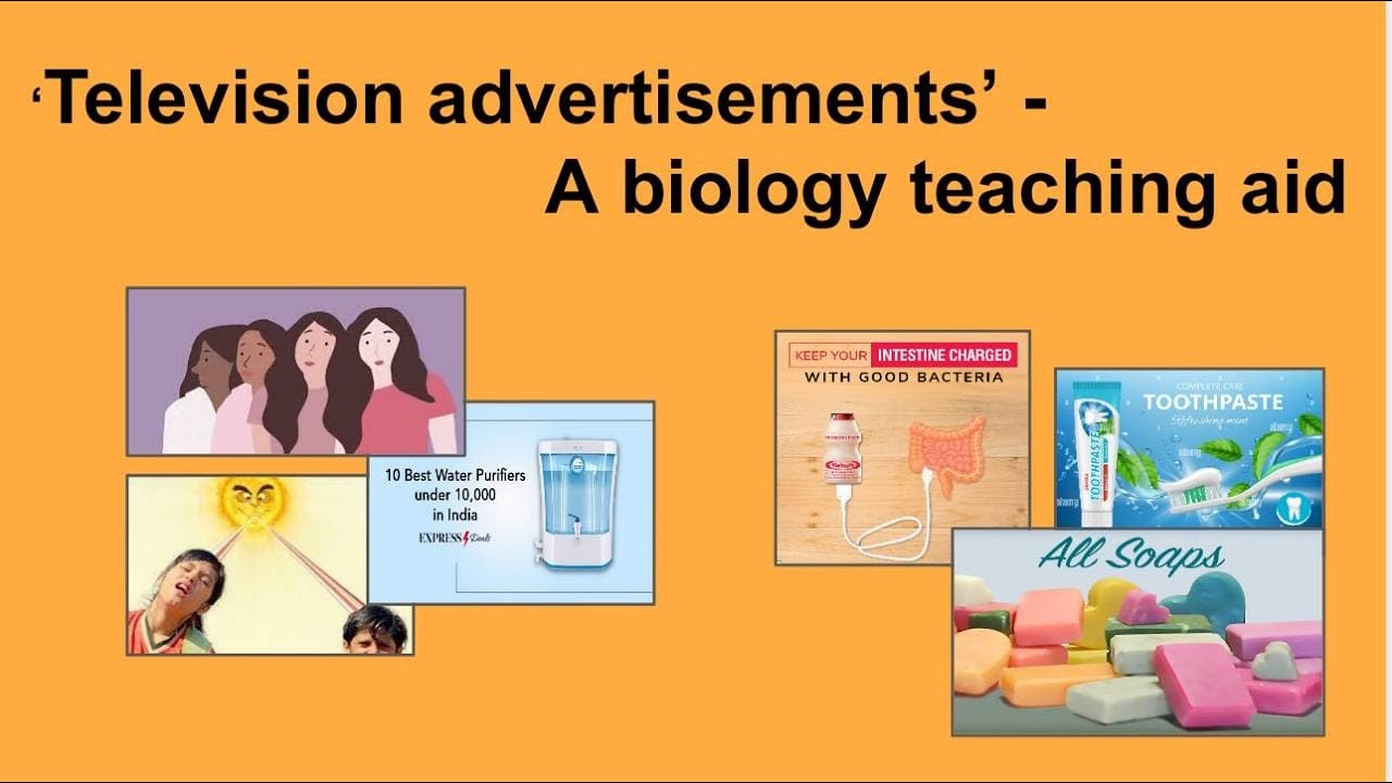 TV ad and Biology part 2 - YouTube