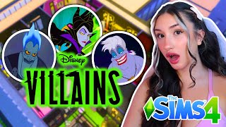 Every Rooms a Different DISNEY VILLAIN in The Sims 4