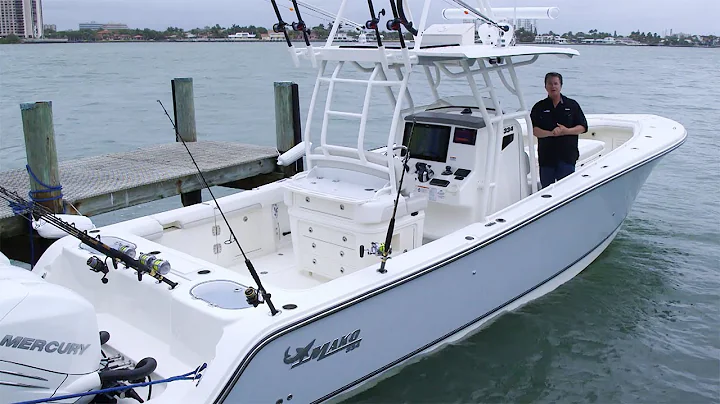 MAKO Boats: 334 CC Walk Around Review with George ...
