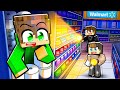 SOPRAVVIVO 24 ORE dentro un SUPERMERCATO in Minecraft