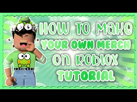 Download HOW TO MAKE YOUR OWN MERCH ON ROBLOX | TUTORIAL - YouTube