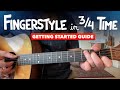 How to Fingerpick in 3/4 Time! Featuring Amazing Grace &amp; John Prine&#39;s Paradise