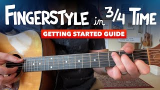 How to Fingerpick in 3/4 Time! Featuring Amazing Grace & John Prine's Paradise