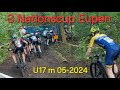 Eupen 2024 mtb 3 nationscup xco u17m nieuwelingen 3nc atb vtt cycling vlaanderen