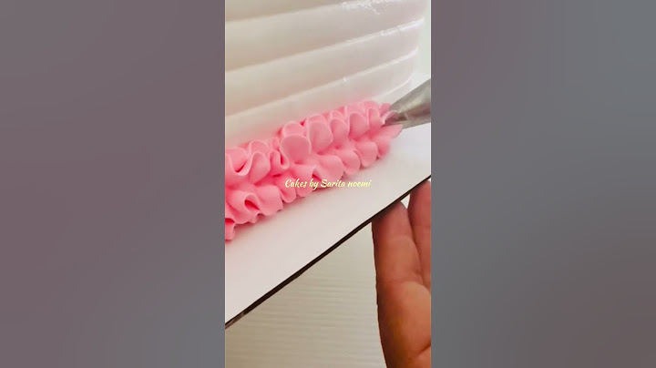 Como utilizar la duya 1M de wilton! 🍰🎂