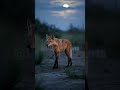 The Long-Legged Mystery of South America: Maned Wolf Facts #animals #wildlife #shorts