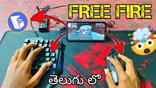 how to play free fire with keyboard and mouse in simple way with using gg mouse pro #freefire