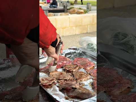 Grilled Beef Squid By Master Chef Yoyo At Busselton Jetty Western Australia Meatlover Bbq 