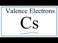 Valence Electrons and Cesium Properties