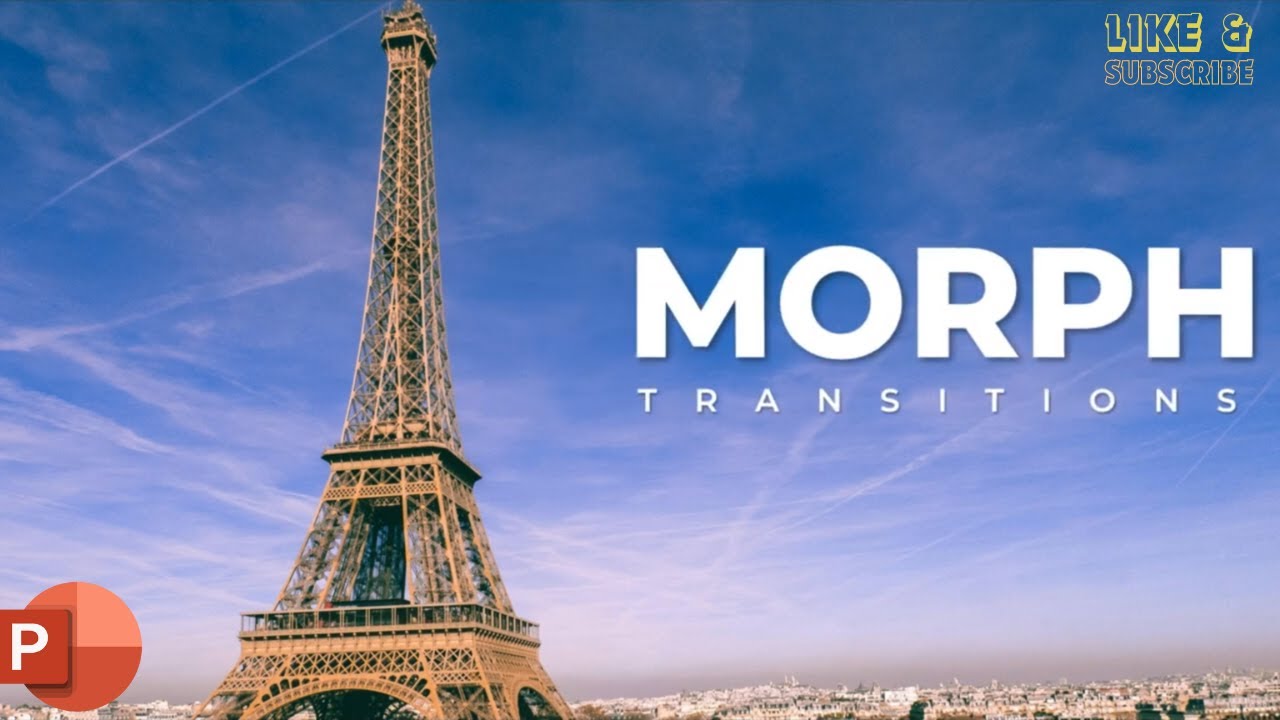 How to Create a Stunning Slide Using MORPH Transition 2024 ! - YouTube