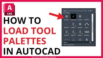 How to Load Tool Palettes in AutoCAD [QUICK GUIDE]