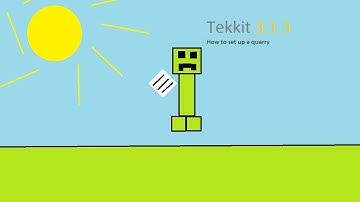 Tekkit 3.1.3 (How to set up a Quarry)
