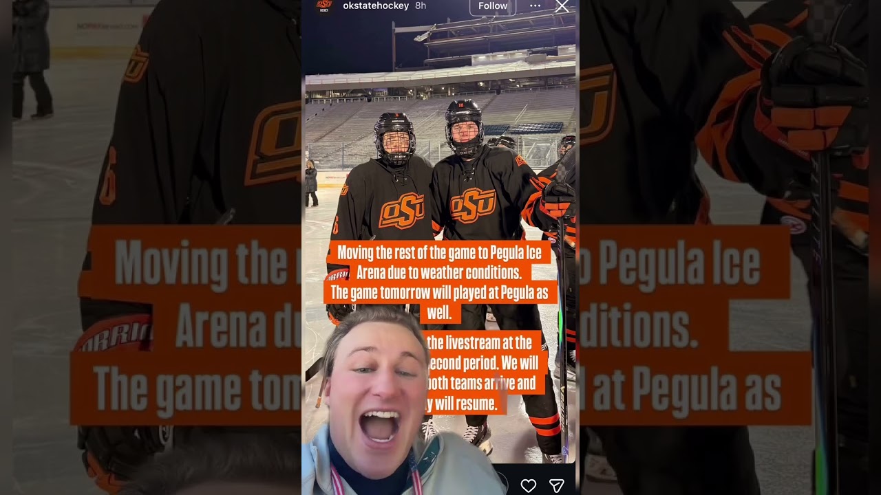 Скрестим пальцы, чтобы команда PSU смогла сыграть на этом льду! 