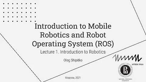 Lecture 1. Introduction to Robotics