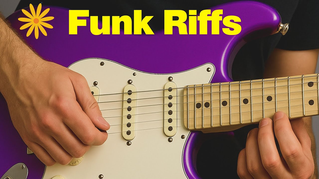 Funk Riffs ESSENTIAL FUNK RIFFS Every Guitarist needs to know - YouTube