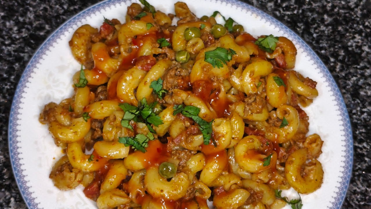 Qeema macaroni recipe||Qeema vegetable /pasta macaroni.||Yummy macaroni/Pasta recipe. Easy recipe. 