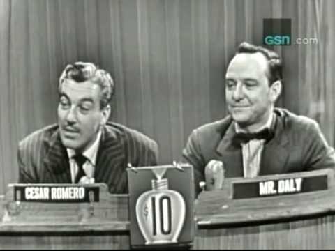 Cesar Romero on "What's My Line?"