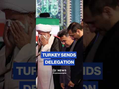 وفد تركي كبير يحضر جنازة خامنئي
