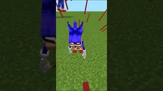 Shin Sonic Final Form addon in Minecraft Bedrock