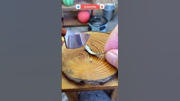 Miniature cooking | tiny fish #minicooking #minifoodworld #minivlog #miniature