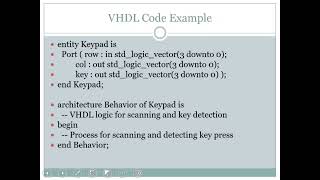 Famous Keypad Interface using VHDL in Xilinx Wealth