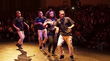 SFT 2017 Round 1 | Alpha Phi Alpha - Delta Mu - Miss Black & Gold Court Ft. Alpha Esquires