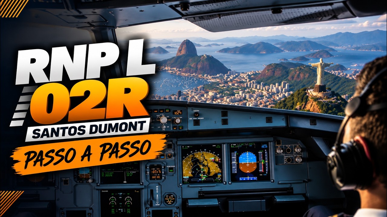 Aproximação detalhada - SANTOS DUMONT | PILOTO REAL