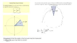 04 Arc Length And Area Of A Sector