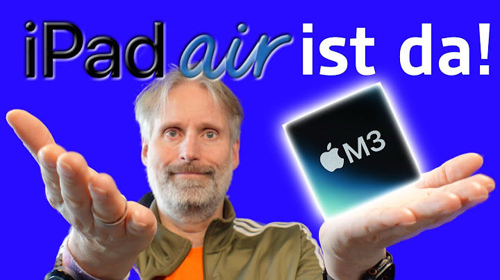 Das iPad Air bekommt den M3 | Apfeltalk