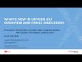 Webinar: What’s New in Oxygen 23.1 - Overview and Panel Discussion