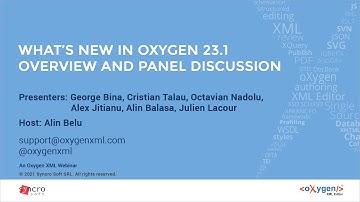 Webinar: What’s New in Oxygen 23.1 - Overview and Panel Discussion