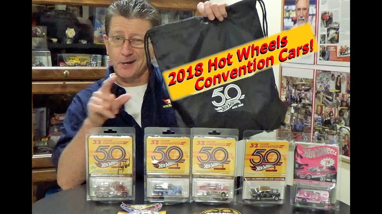 2018 Hot Wheels Convention Cars Los Angeles 55 Chevy Gasser Hot