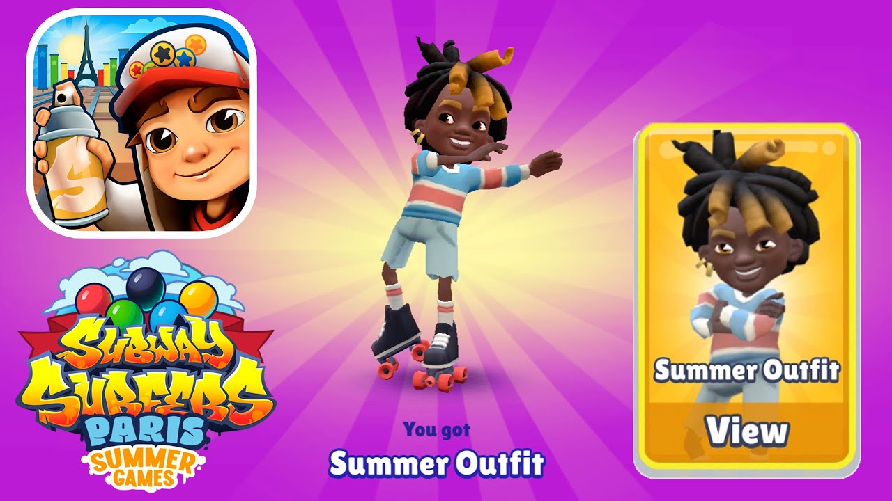 SUBWAY SURFERS PARIS SUMMER GAMES 2024 : UNLOCKING PHOENIX SUMMER OUTFIT