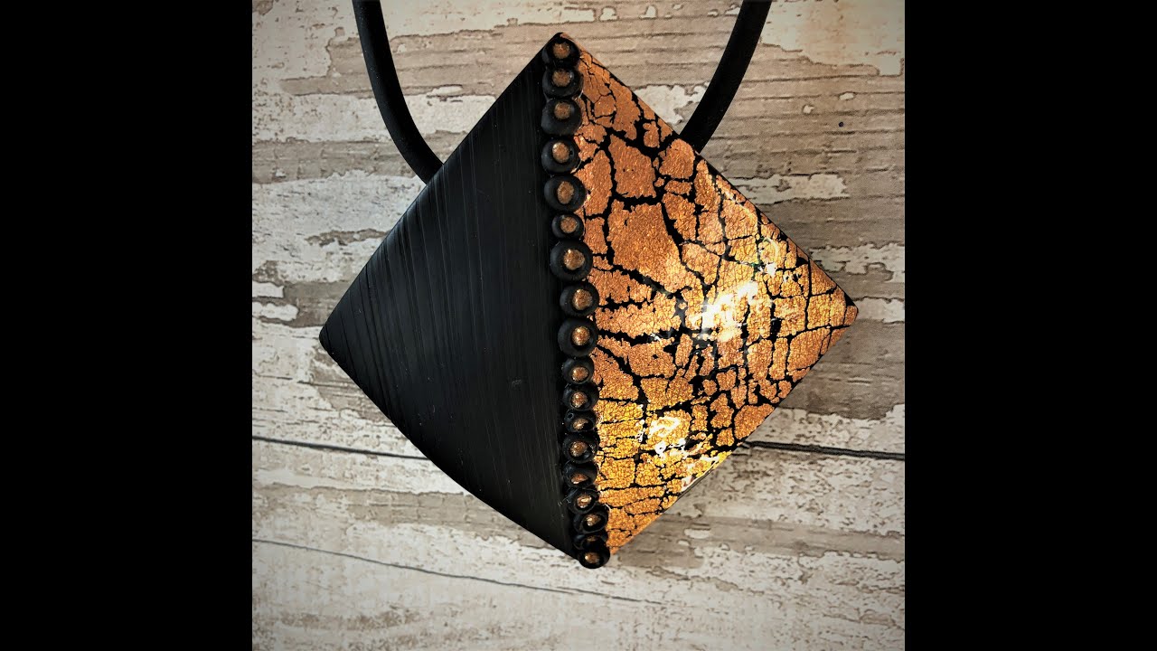 Simple Foiled Pendant