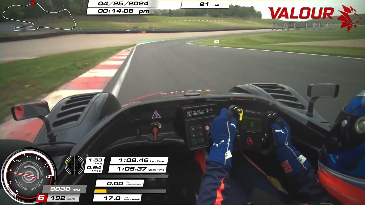 Donington Radical SR3 lap record 