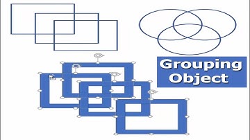 How to Grouping Shape or Object in Microsoft Word 2017