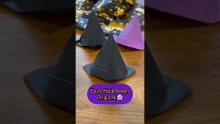 Origami Witchs Hat - Halloween Origami