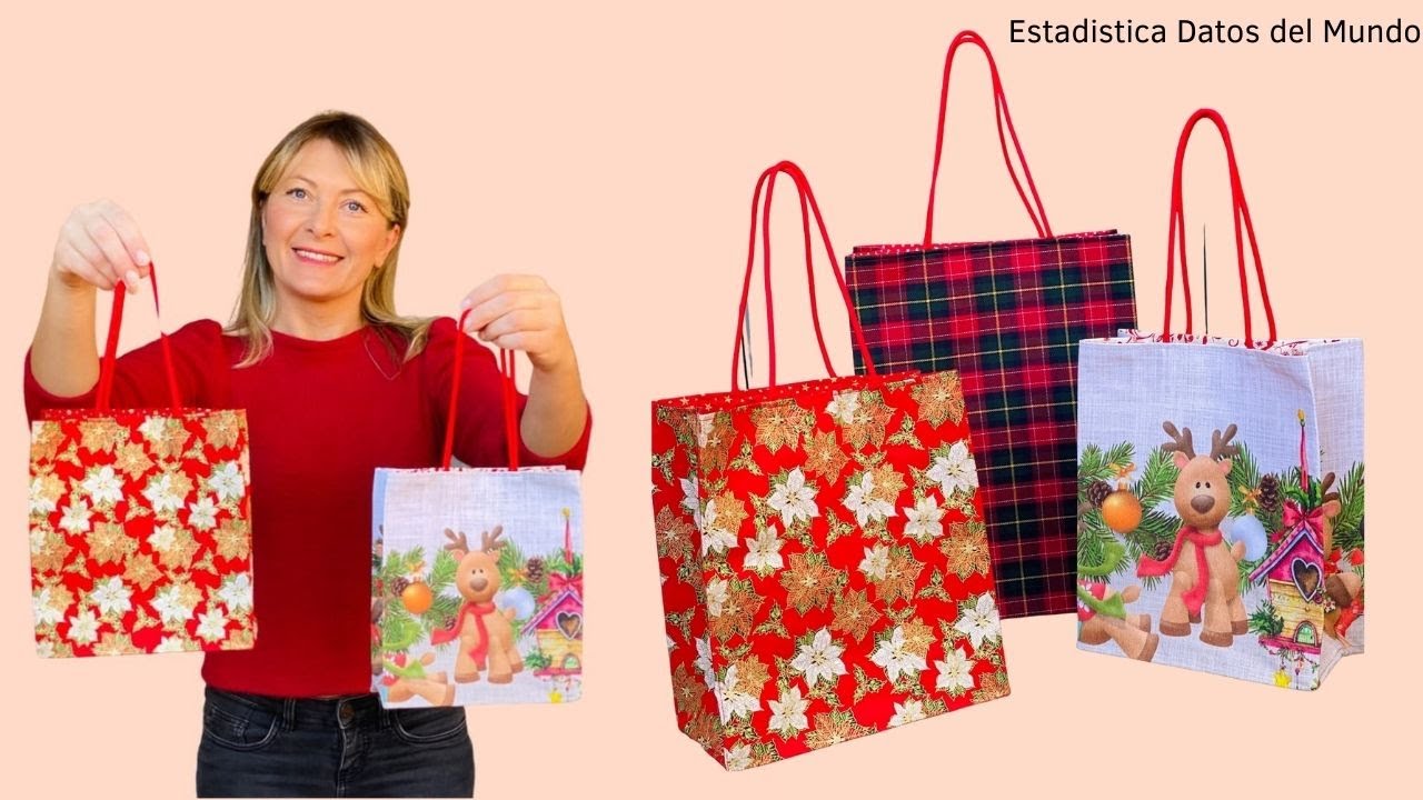 Больше Не Покупайте Подарочные Пакеты - Сделайте Свои Подарочные Пакеты И Даже Двусторонними